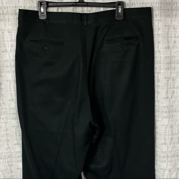 38/30 Perry Ellis Black Dress Pants - Picture 3 of 5